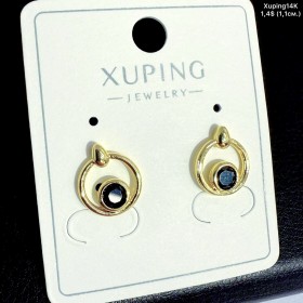 Сережки Xuping14К 10908 (1.1см)